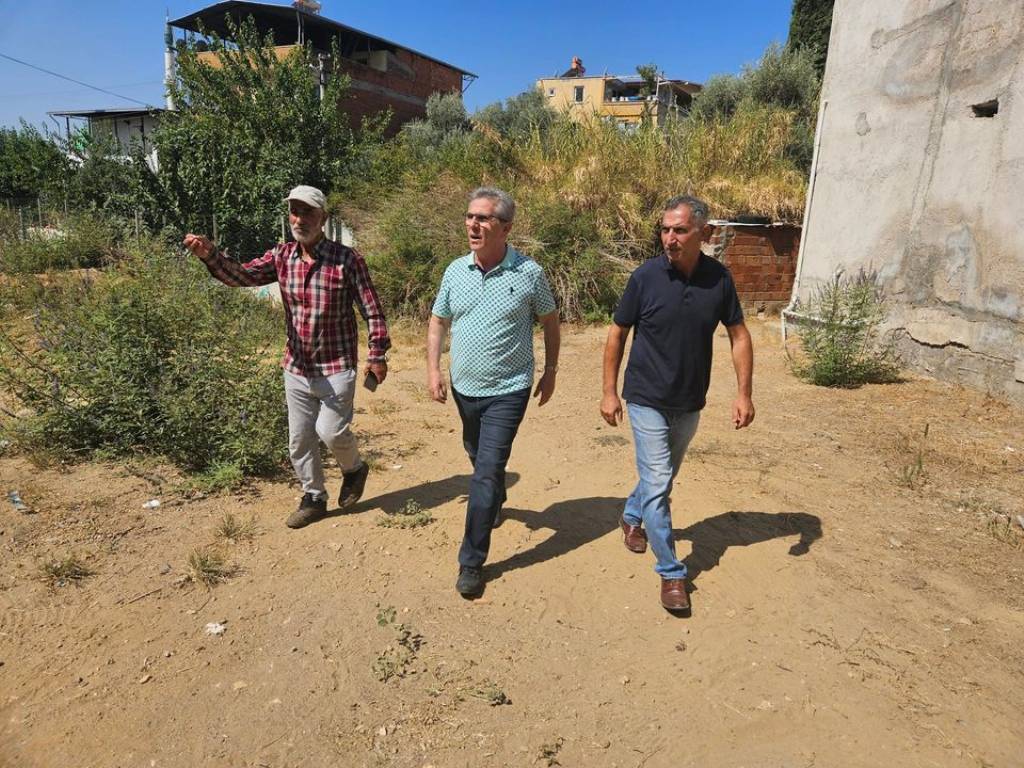 Nazilli Belediye Başkanı Ertuğrul Tetik Yıldıztepe Mahallesi'nde Yol Çalışmalarını İnceledi