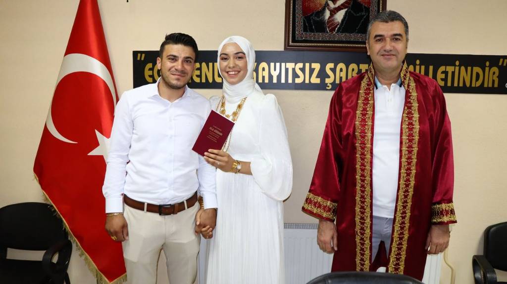 Karpuzlu Belediyesi'nde Nikah Töreni Gerçekleşti