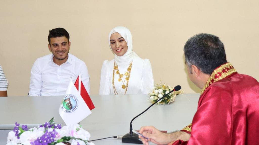 Karpuzlu Belediyesi'nde Nikah Töreni Gerçekleşti