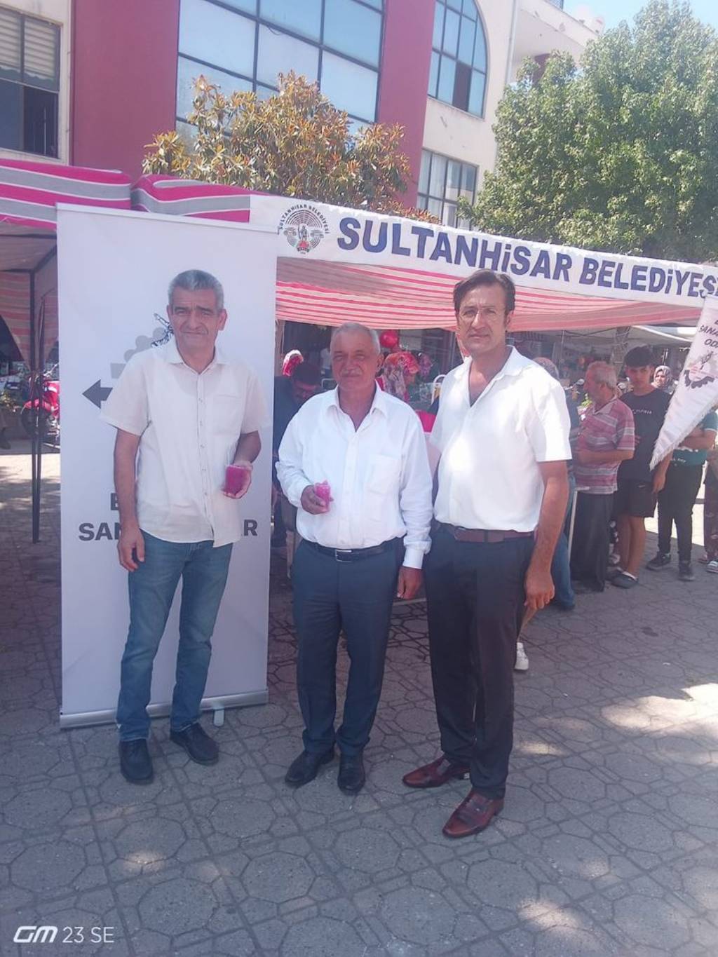 Sultanhisar Belediye Başkanı Osman Yıldırımkaya, Atça Esnaf ve Sanatkarlar Odası'nın Kar Helvası Hayrına Katıldı