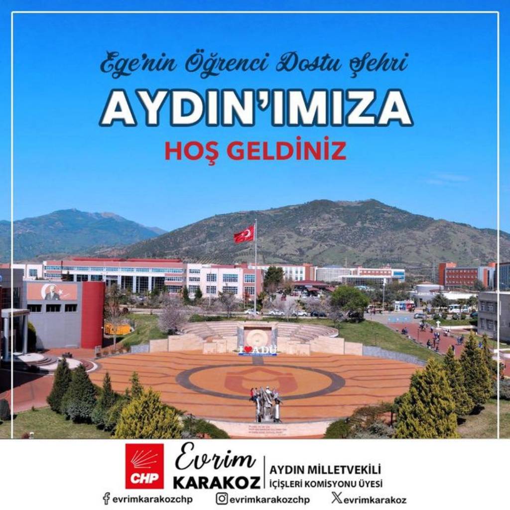 Aydın Milletvekili Evrim Karakoz, Öğrencilere Hoşgeldin Dedi