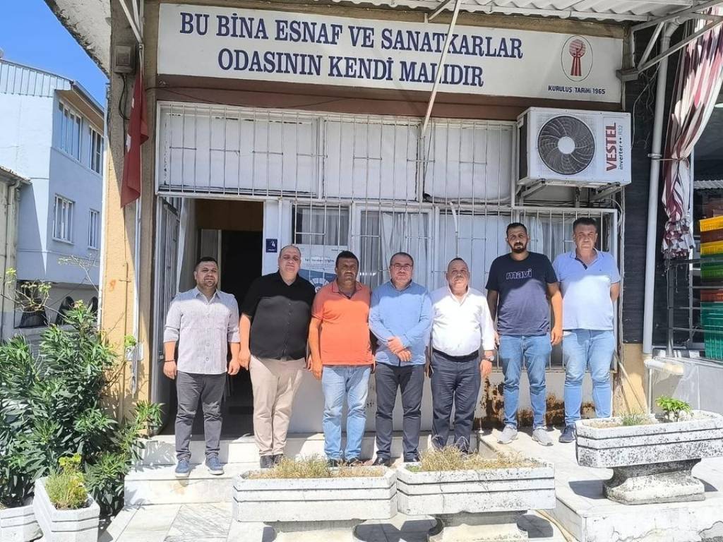 Evrim Karakoz, Bozdoğan Esnaf ve Sanatkarlar Odası'nı Ziyaret Etti