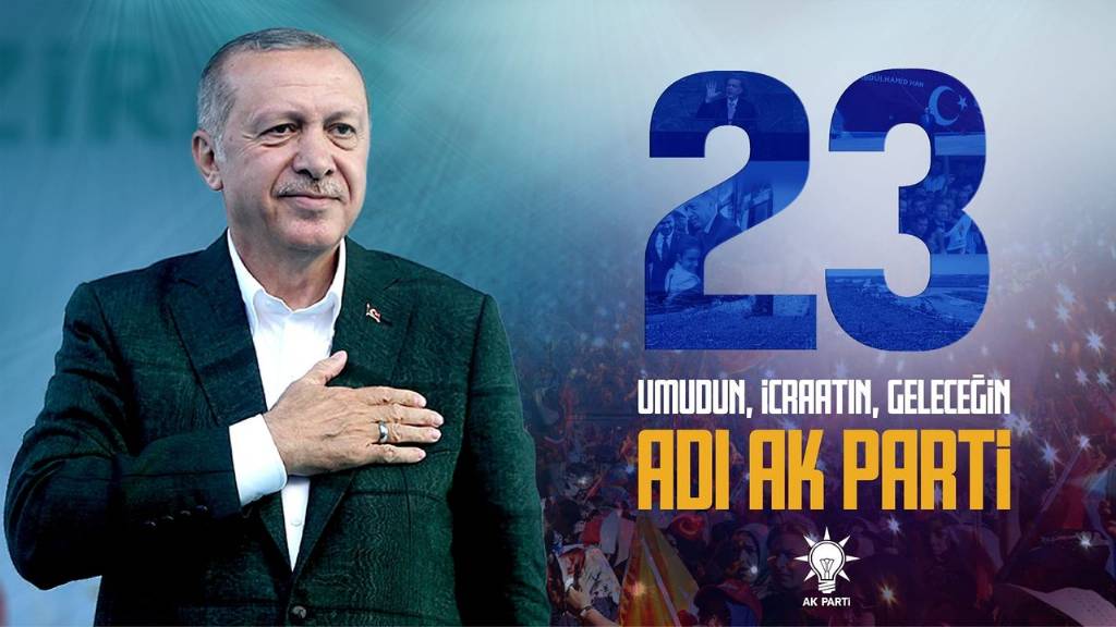 AK Parti'nin 23. Kuruluş Yıl Dönümü Kutlandı