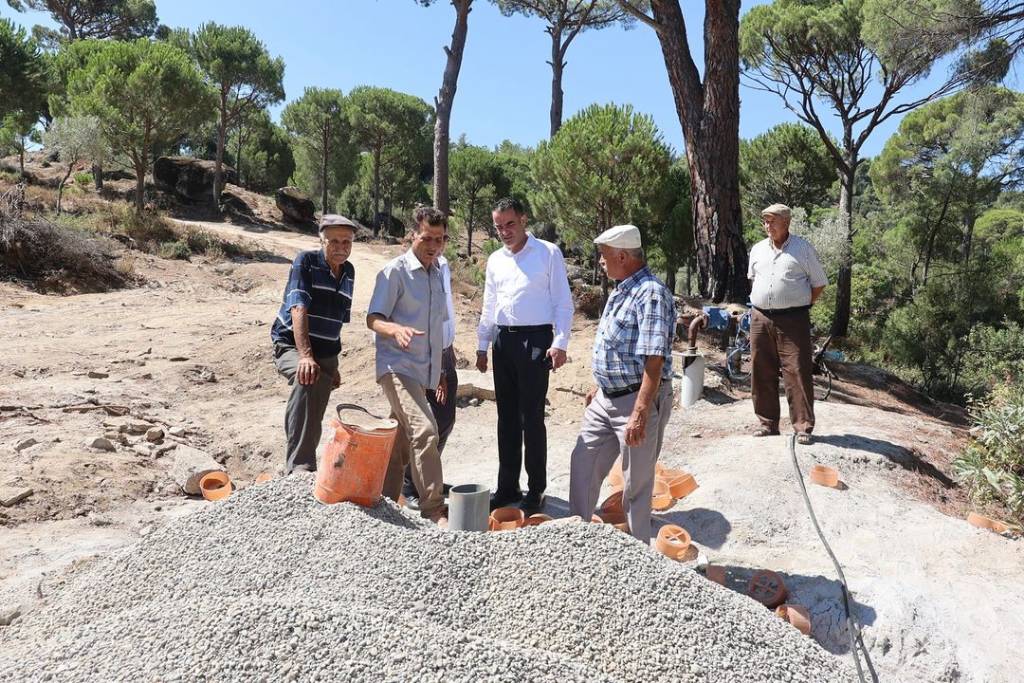 Koçarlı'da Kullar Mahallesi Su Sorunu Çözülüyor