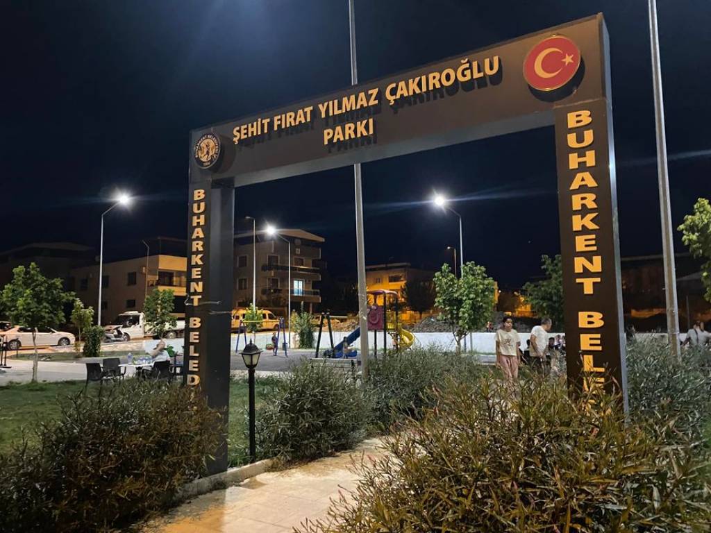 Buharkent Belediyesi'nden Yeni Park: Şehit Fırat Yılmaz Çakıroğlu