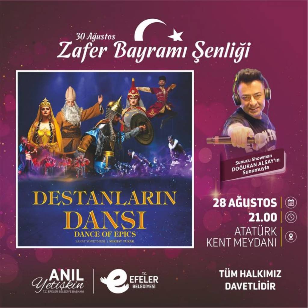 Efeler Belediyesi'nden Özel Etkinlik: Destanların Dansı