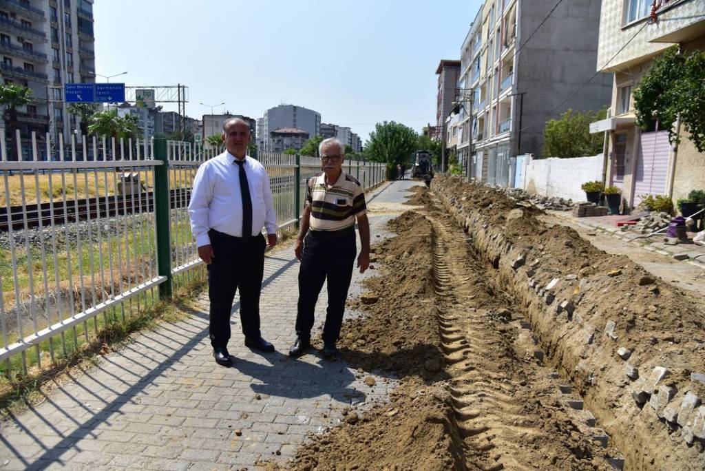 İncirliova'da Atatürk Mahallesi Doğalgaza Kavuşuyor