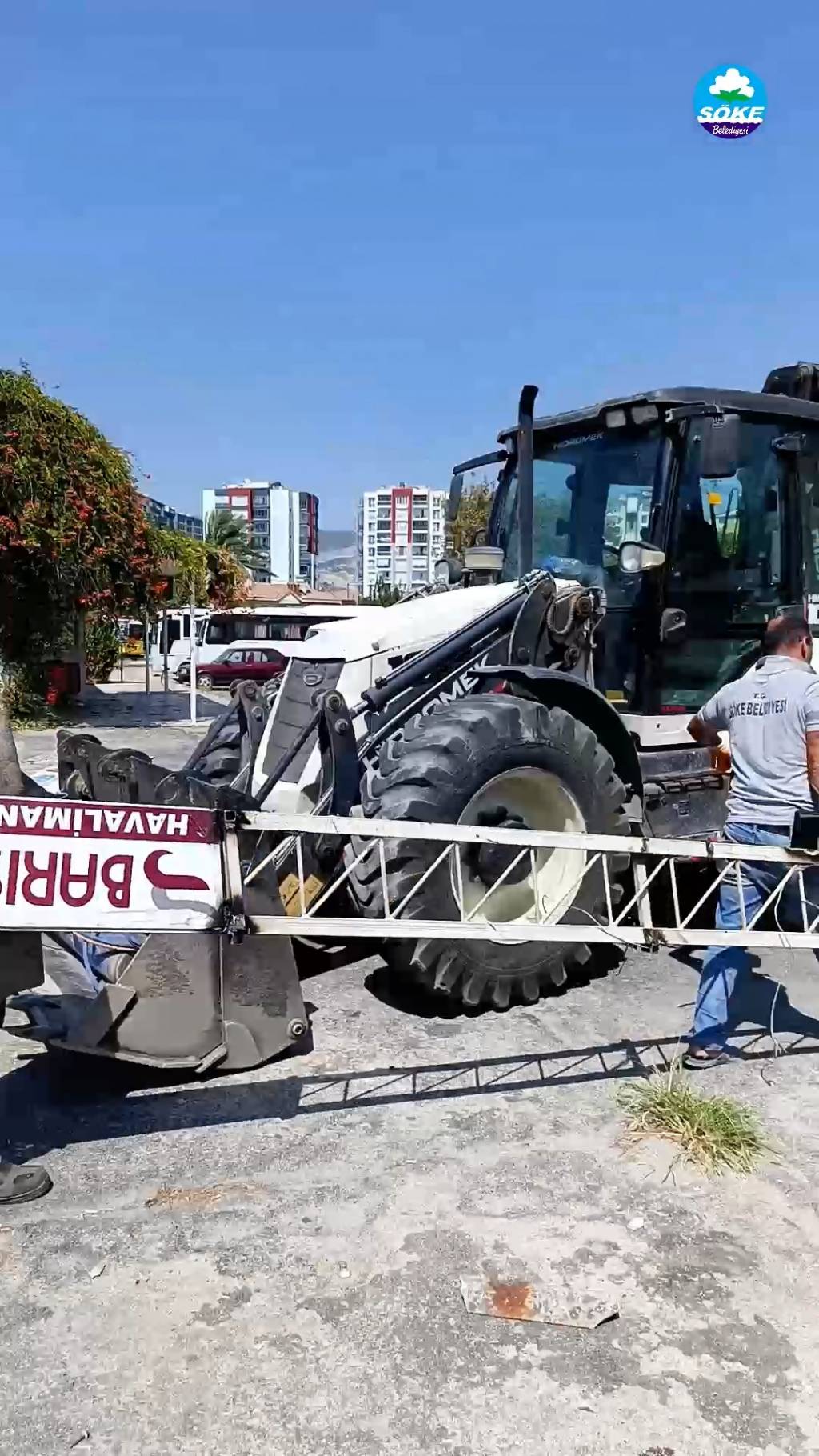 Söke Belediyesi Eski Otogar Alanında Dönüşüm Başlattı