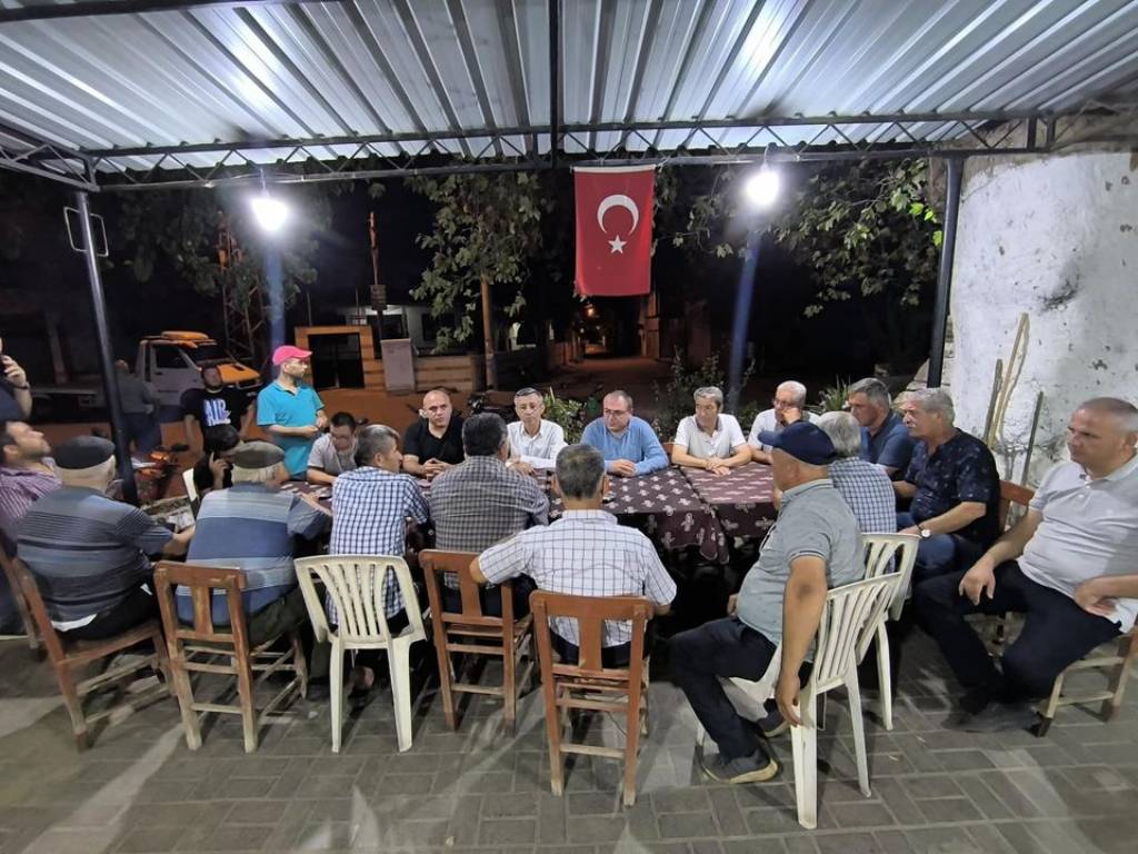 Evrim Karakoz, Köşk Ovaköy Mahallesi'nde Hemşehrileriyle Buluştu