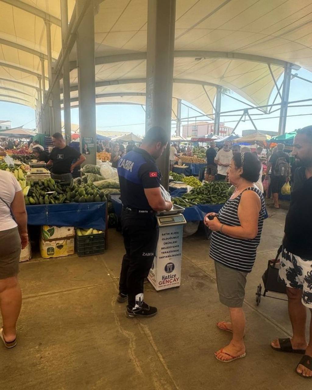 Didim Belediyesi'nden Semt Pazarlarına Denetim