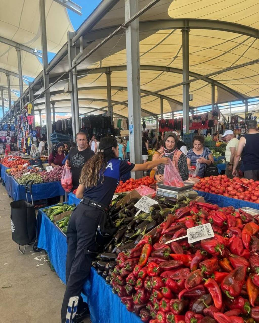 Didim Belediyesi'nden Semt Pazarlarına Denetim