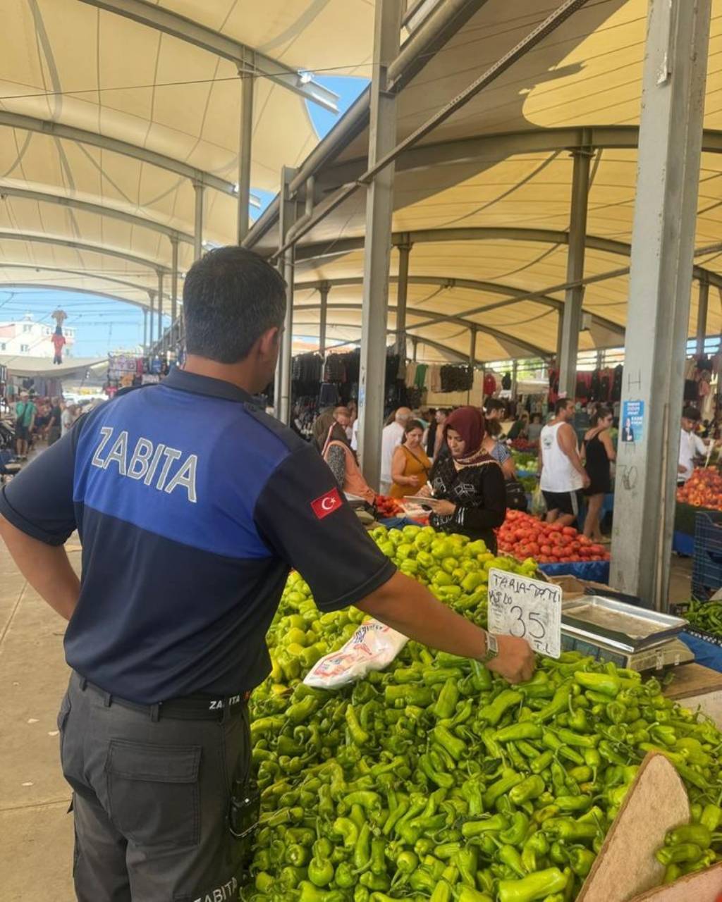 Didim Belediyesi'nden Semt Pazarlarına Denetim