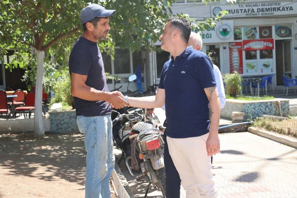 Koçarlı Belediye Başkanı Özgür Arıcı, Yeniköy Mahallesi'nde Hemşerileriyle Buluştu