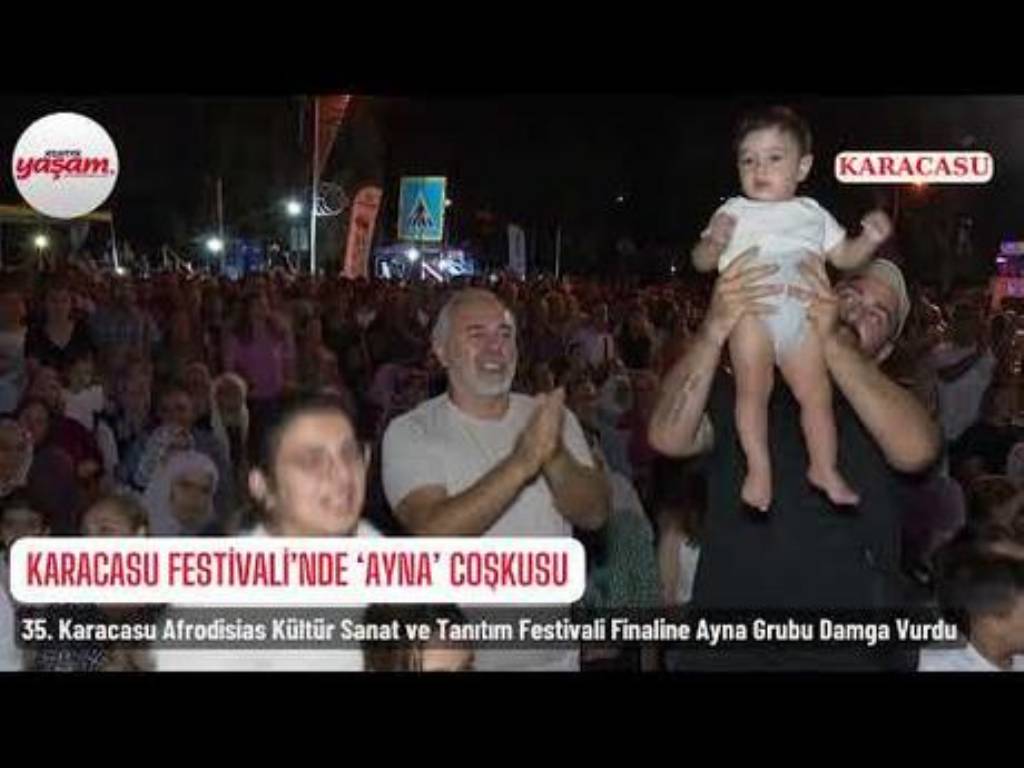 35. Karacasu Afrodisias Festivali'nde Ayna Grubu Rüzgarı