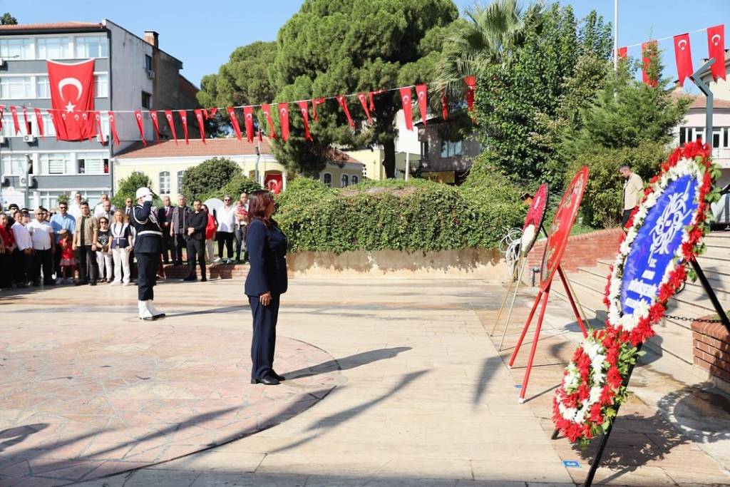 Özlem Çerçioğlu, 30 Ağustos Zafer Bayramı Törenine Katıldı