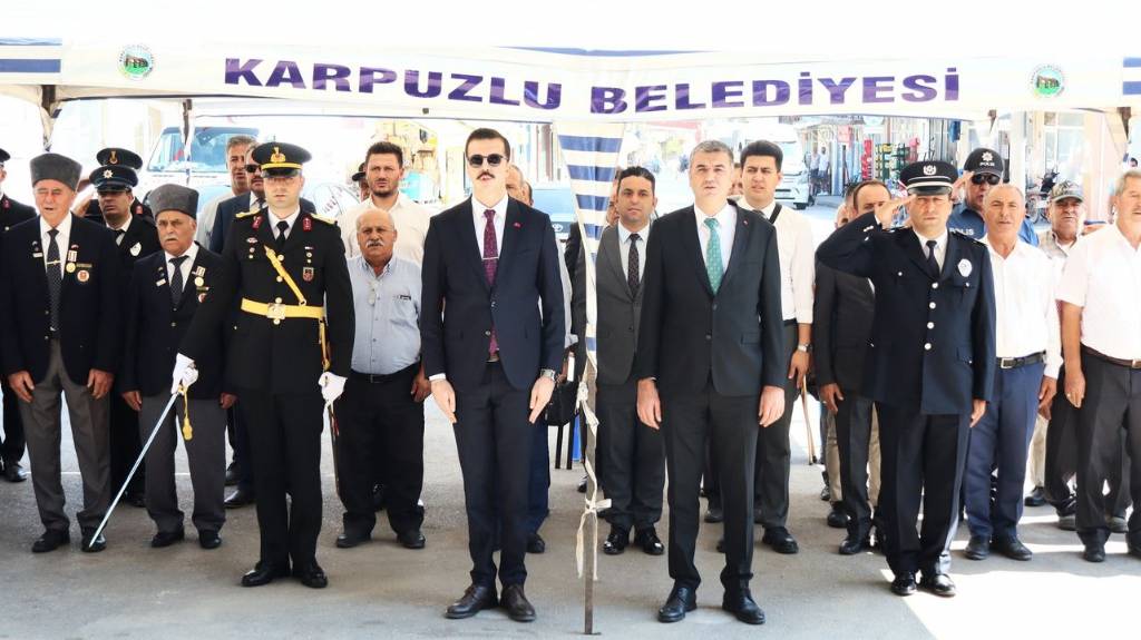 Karpuzlu'da 30 Ağustos Zafer Bayramı Kutlamaları