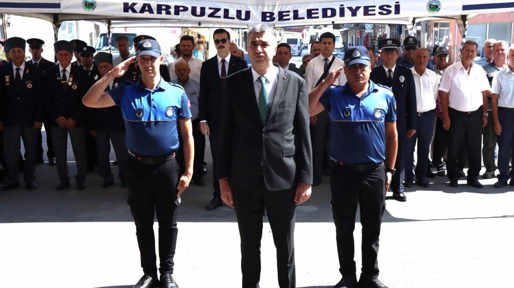 Karpuzlu'da 30 Ağustos Zafer Bayramı Kutlamaları