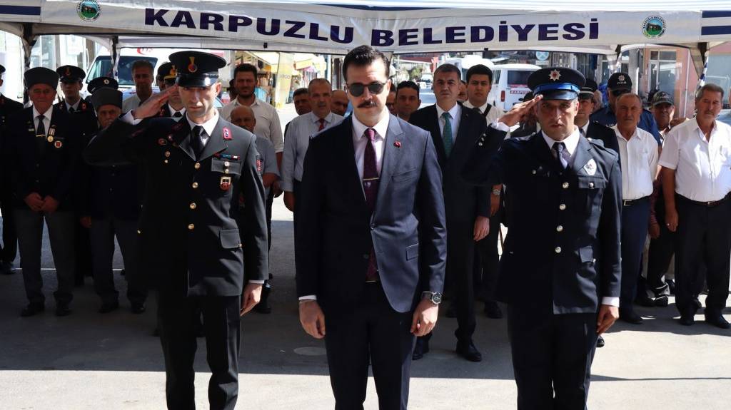 Karpuzlu'da 30 Ağustos Zafer Bayramı Kutlamaları