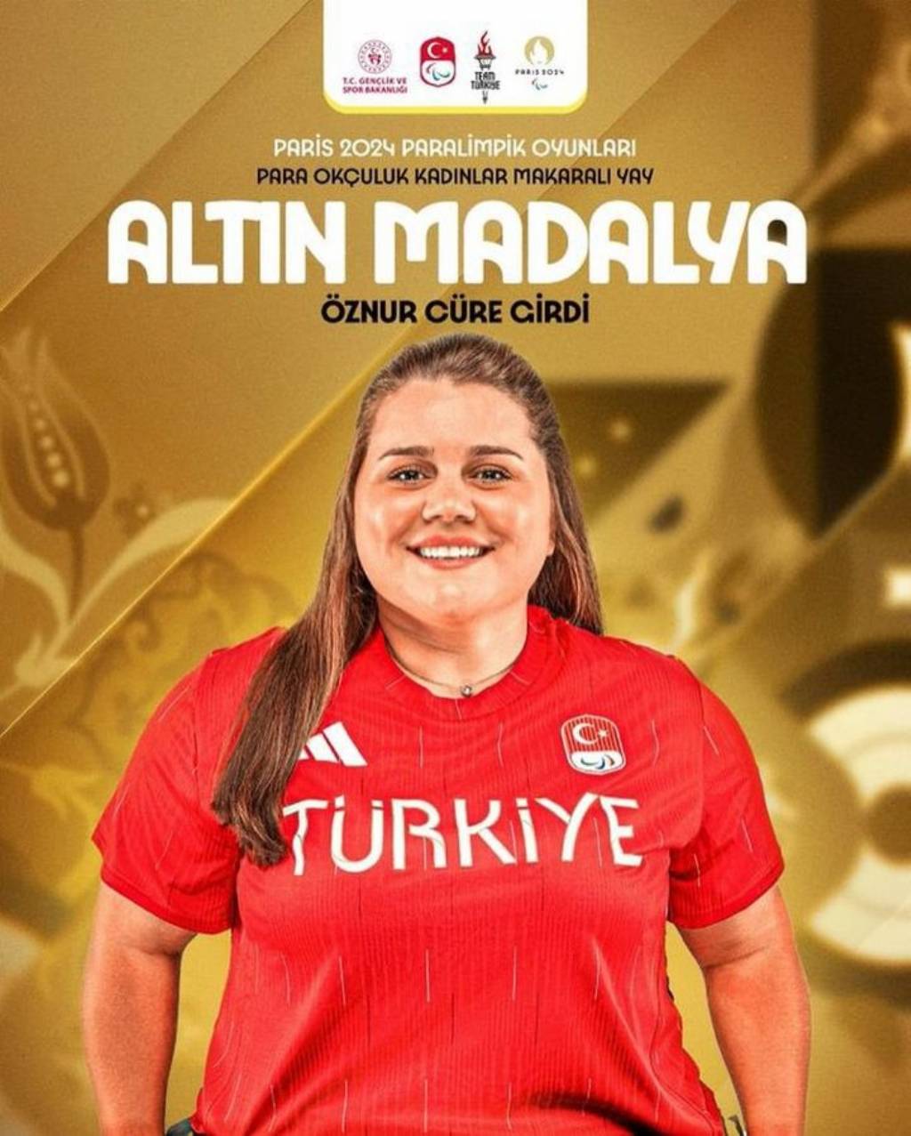 Özlem Çerçioğlu'ndan Paralimpik Şampiyonlarına Tebrik