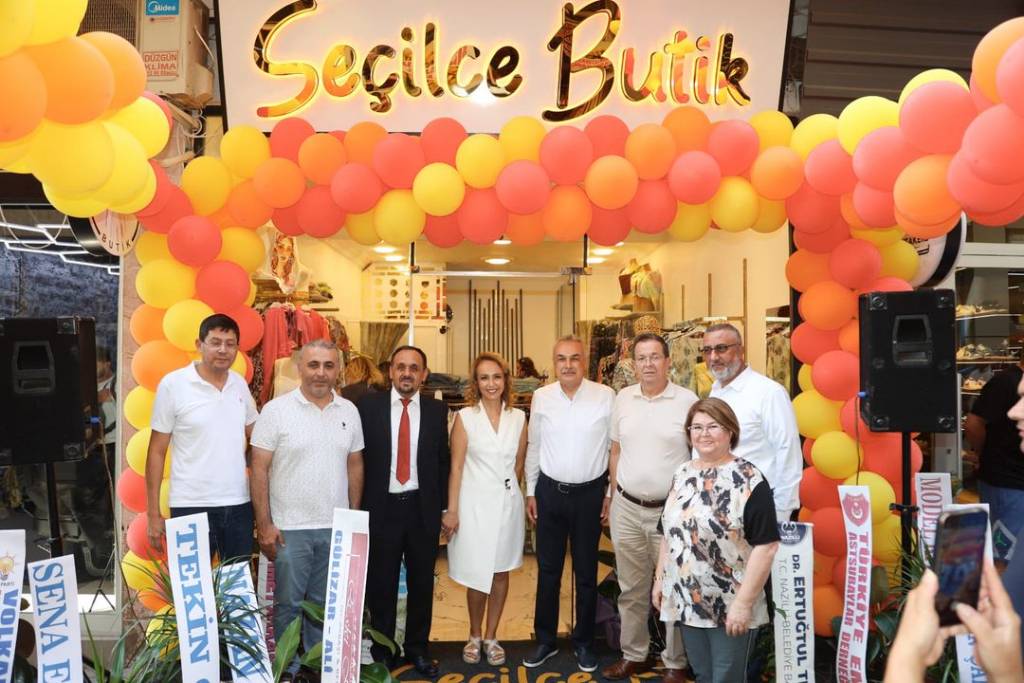 Milletvekili Mustafa Savaş'tan Seçilce Butik'e Hayırlı Olsun Ziyareti