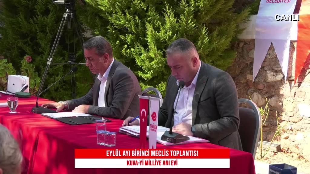 Efeler Belediyesi Eylül Ayı Meclis Toplantısı Kuvayı Milliye Anı Evi'nde Yapıldı