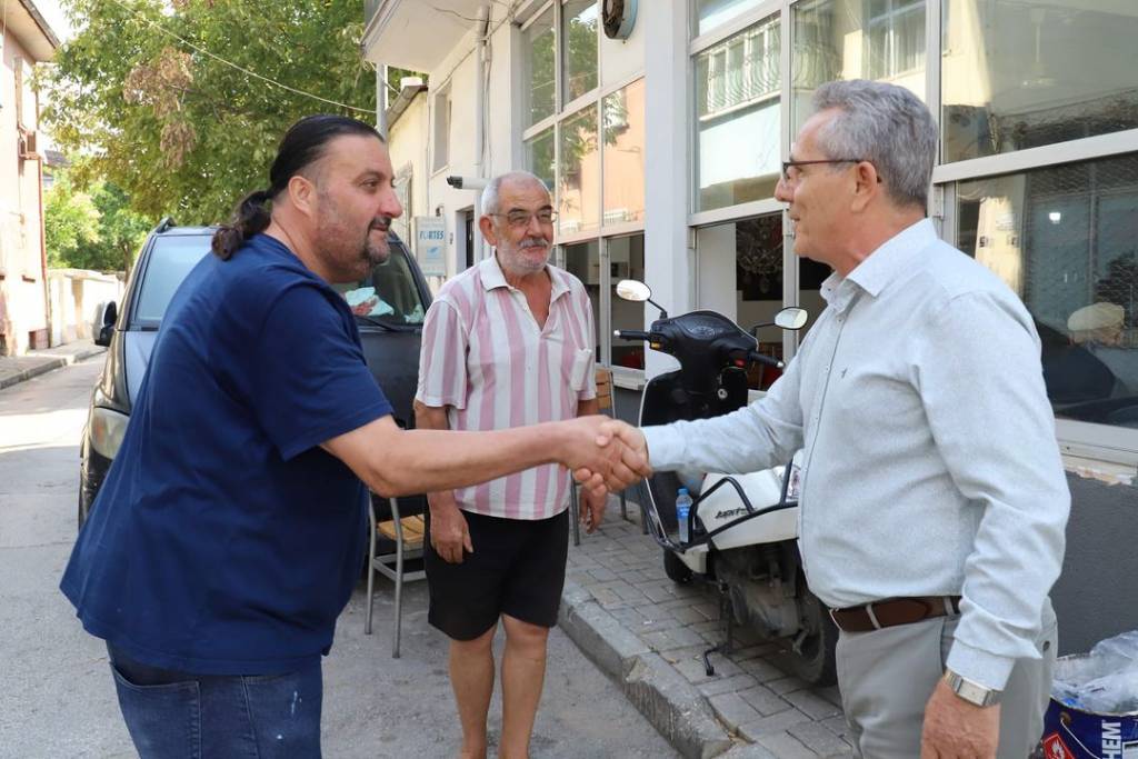 Nazilli Belediye Başkanı Ertuğrul Tetik Cumhuriyet Mahallesi'ni Ziyaret Etti