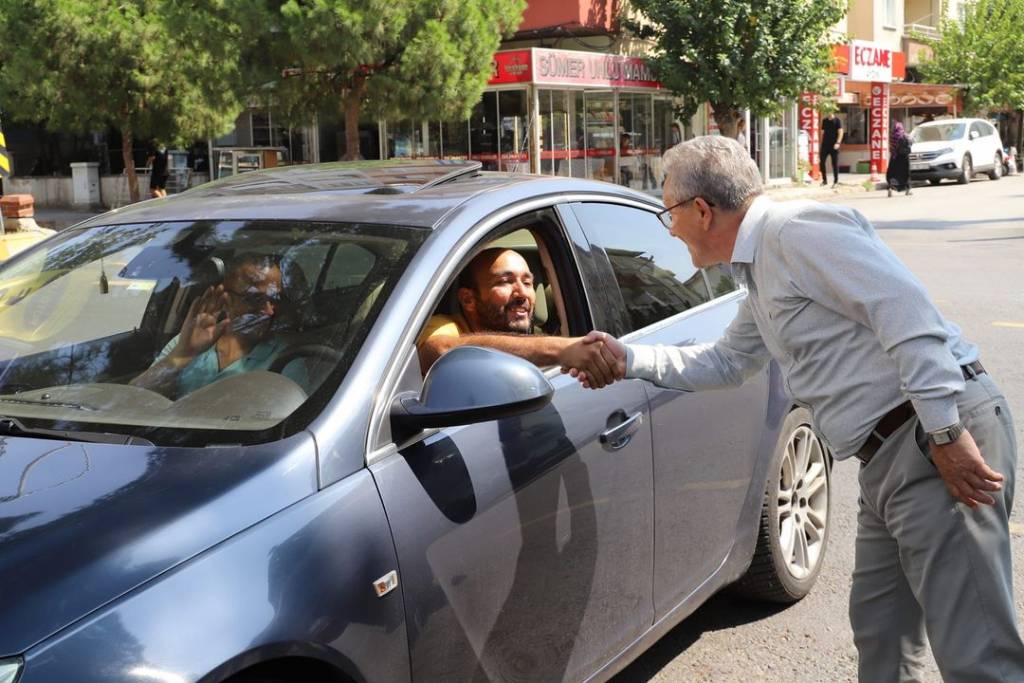 Nazilli Belediye Başkanı Ertuğrul Tetik Cumhuriyet Mahallesi'ni Ziyaret Etti