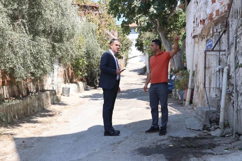 Koçarlı Belediye Başkanı Özgür Arıcı, Orta Mahalle'ye Söz Verdi