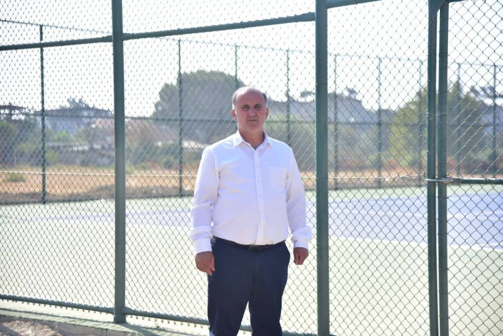 İncirliova'da Yeni Tenis Kortları Hizmete Giriyor