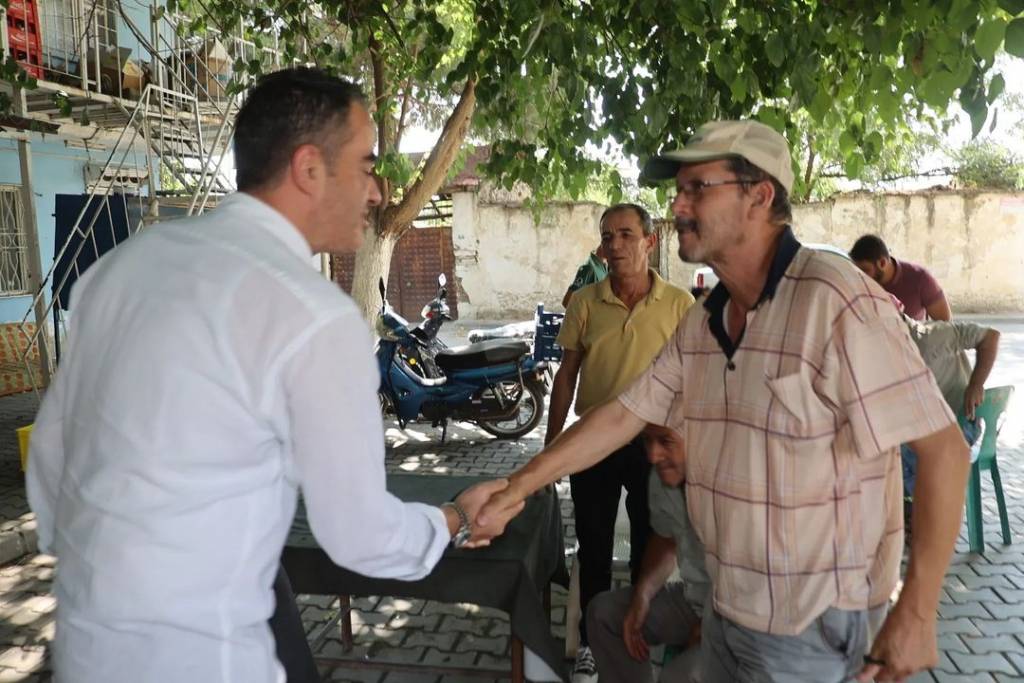 Koçarlı Belediye Başkanı Özgür Arıcı'dan Kasaplar Mahallesi'ne Ziyaret