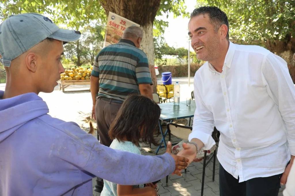 Koçarlı Belediye Başkanı Özgür Arıcı'dan Kasaplar Mahallesi'ne Ziyaret