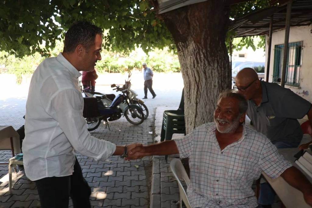 Koçarlı Belediye Başkanı Özgür Arıcı'dan Kasaplar Mahallesi'ne Ziyaret