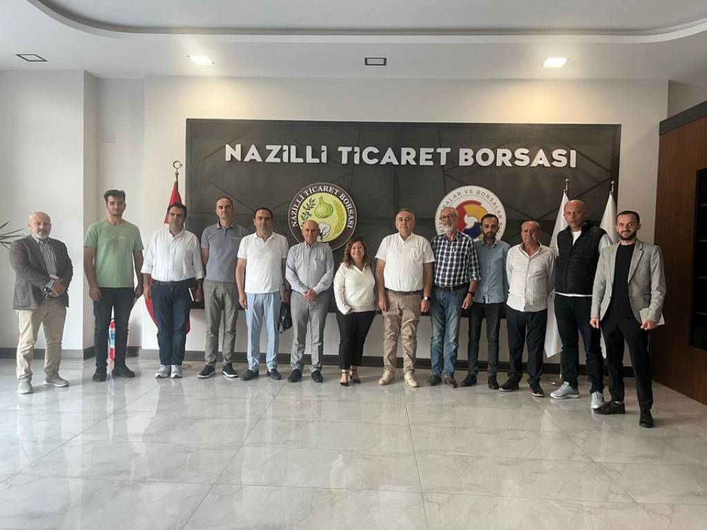 Nazilli Ticaret Borsası'nda Sürdürülebilir Kestane Değer Zinciri Projesi Toplantısı