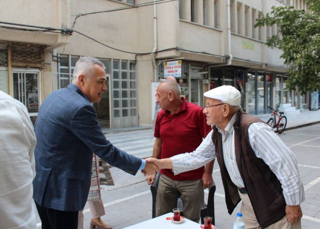 Mustafa Savaş, İscehisar Esnaf ve Sanatkârlar Odası'nı Ziyaret Etti