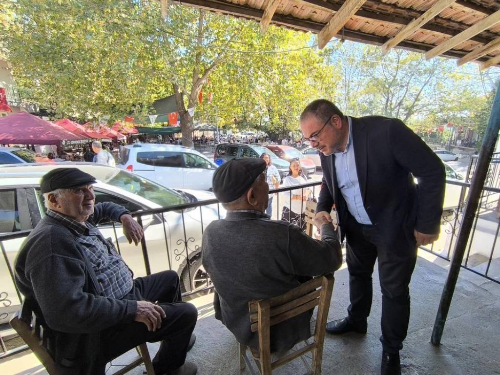 Evrim Karakoz, Germencik Selatin Mahallesi'nde Halkla Buluştu