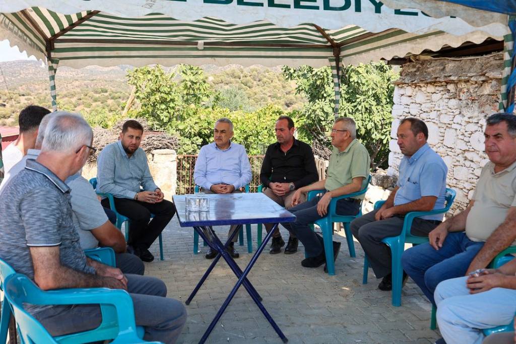 Mustafa Savaş'tan Çine Şoförler ve Otomobilciler Esnaf Odası Başkanı'na Taziye Ziyareti