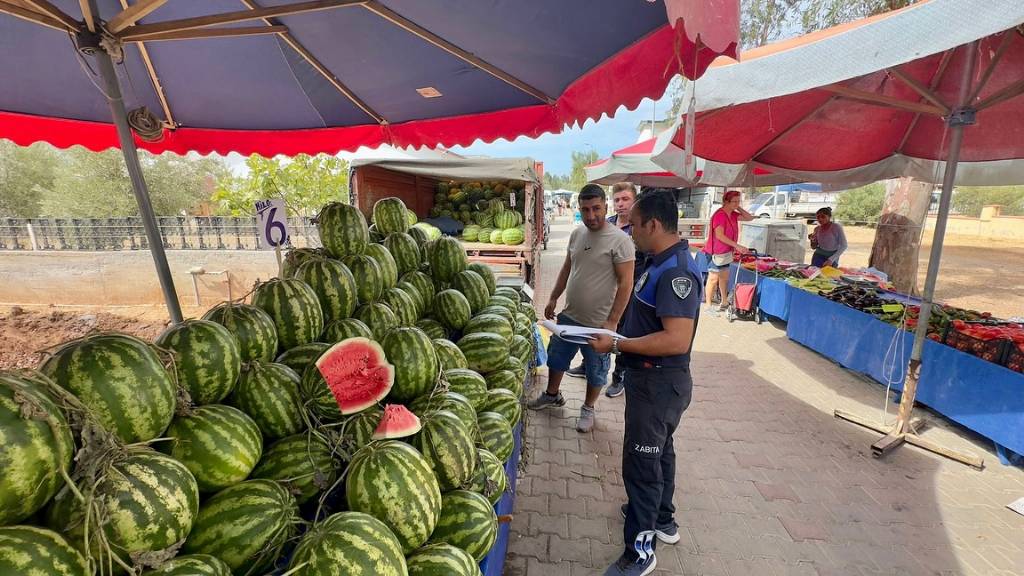 Didim Belediyesi Semt Pazarlarında Denetimlerini Sürdürüyor