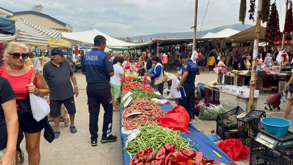 Didim Belediyesi Semt Pazarlarında Denetimlerini Sürdürüyor