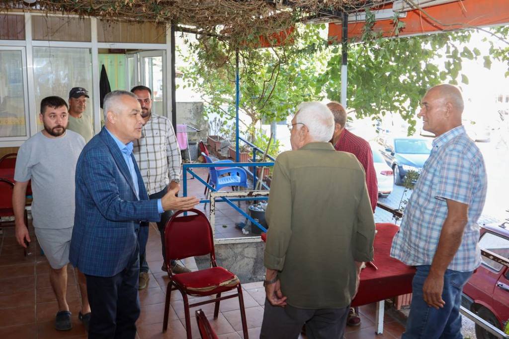 Aydın Milletvekili Mustafa Savaş İzmir/Menderes'te Sel Felaketini İnceledi