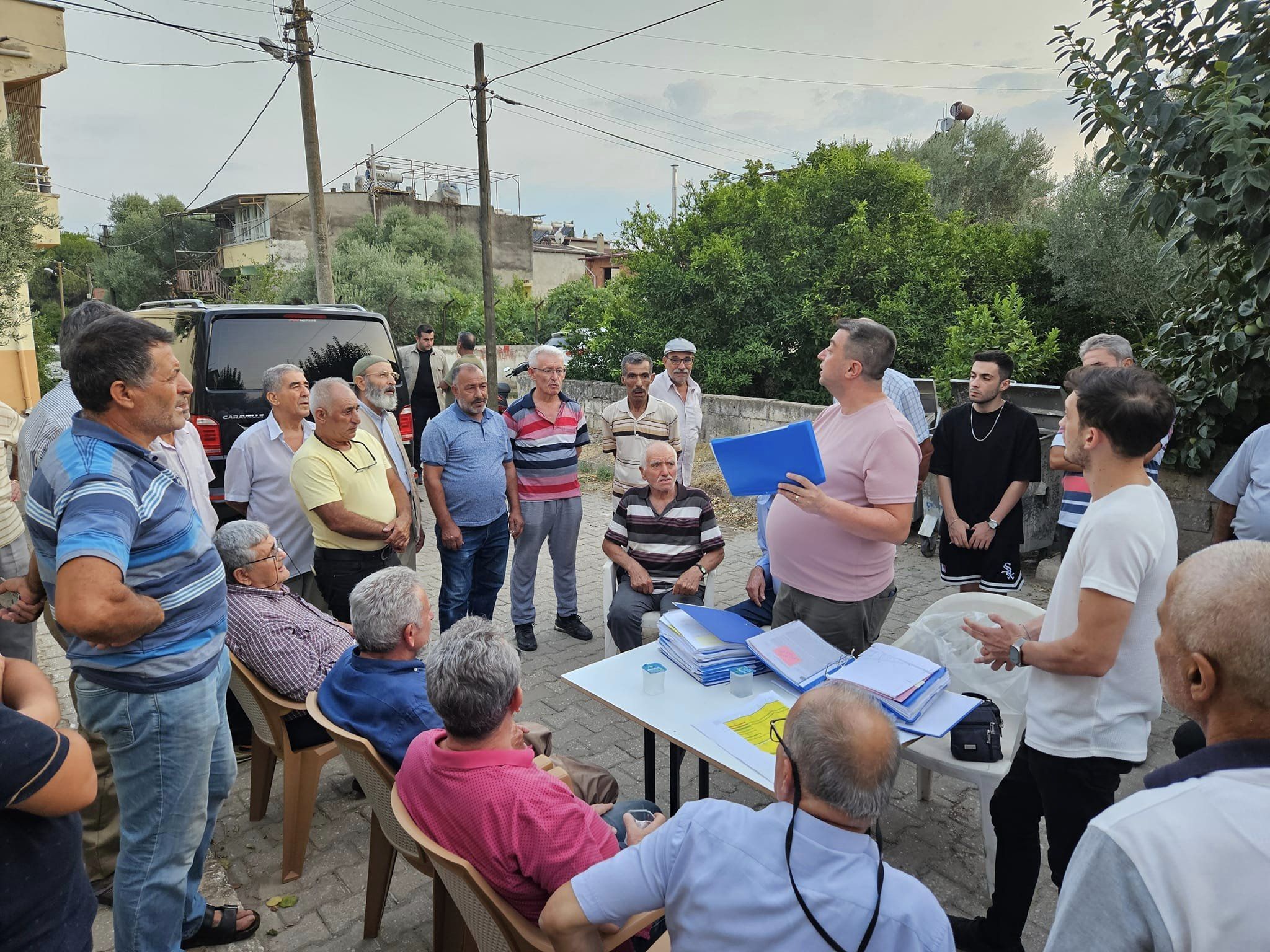 Başkan Tetik Aydoğdu Mahallesi’nde İmar Bilgilendirmesi Yaptı