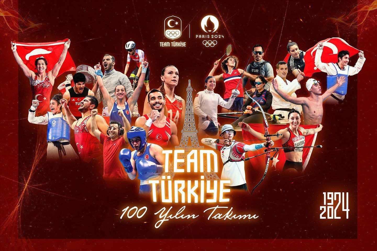 Başkan Özlem Çerçioğlu'ndan 2024 Paris Olimpiyatları'na Katılacak Milli Sporculara Başarı Dileği