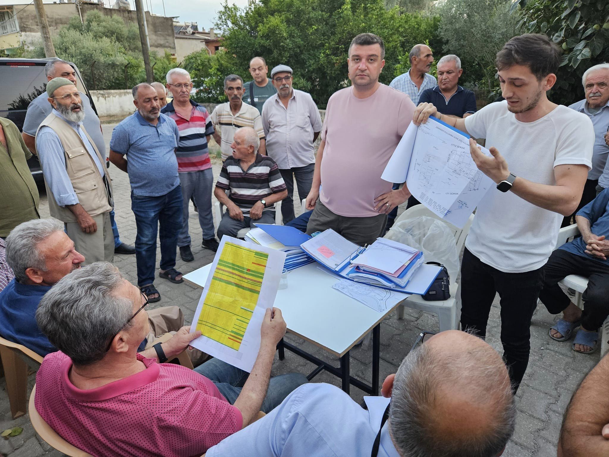 Başkan Tetik Aydoğdu Mahallesi’nde İmar Bilgilendirmesi Yaptı