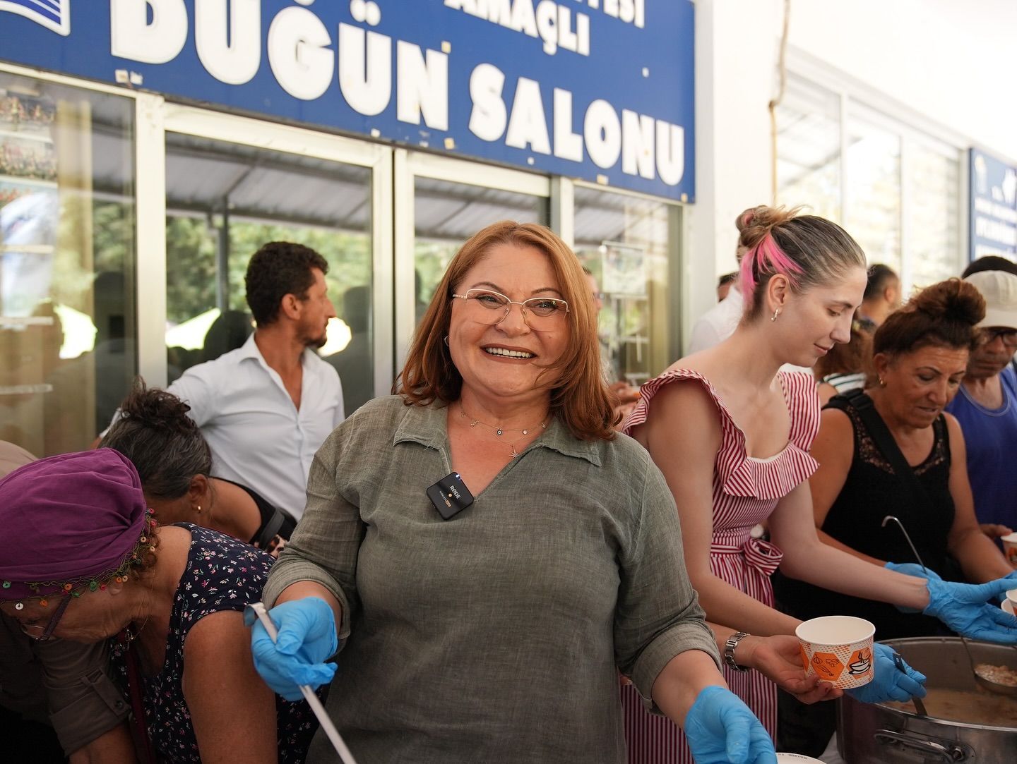 Didim Belediye Başkanı Hatice Gençay, Aşure Lokması İkramıyla Kentte Bereket Diledi