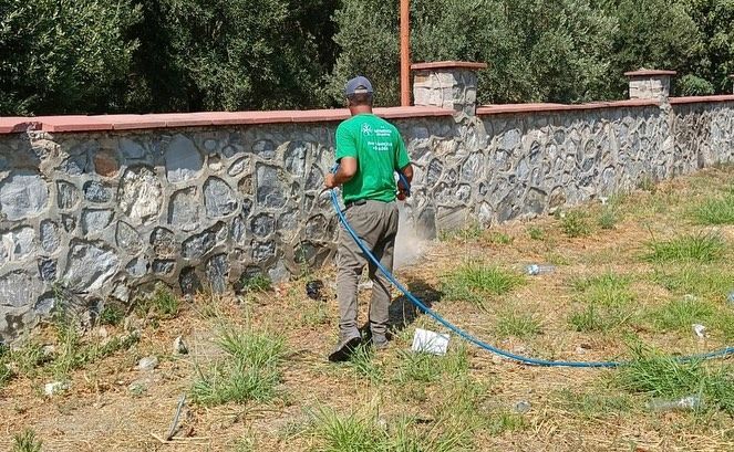 Germencik Belediyesi'nden Temizlik ve Yol Yapım Çalışmaları