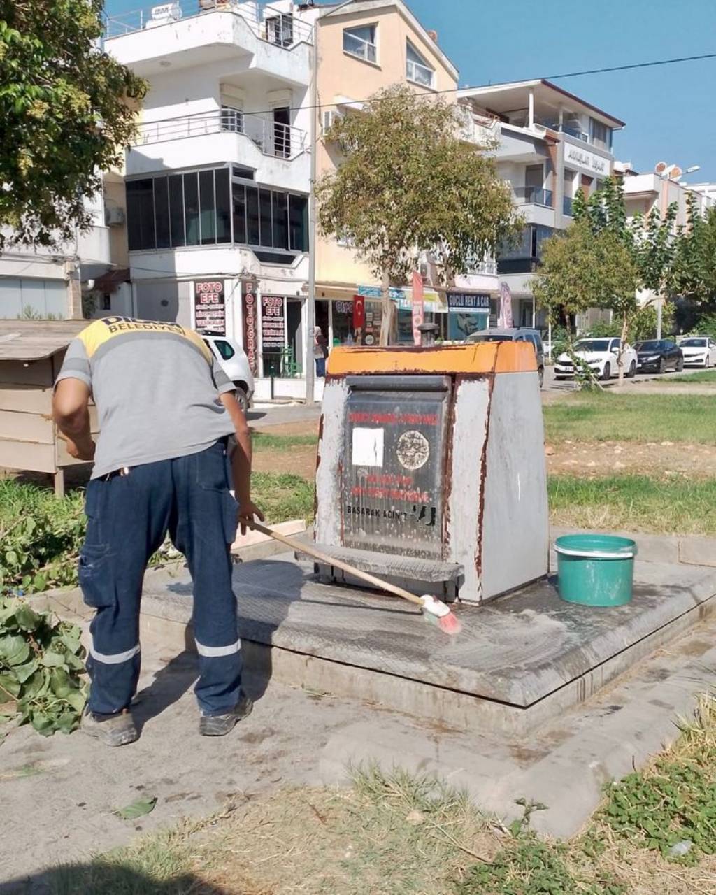 Didim Belediyesi'nden Temizlik ve Dezenfekte Çalışmaları