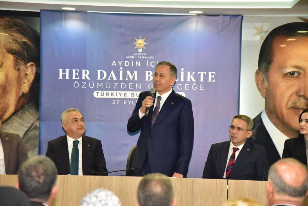 İçişleri Bakanı Ali Yerlikaya Aydın'da