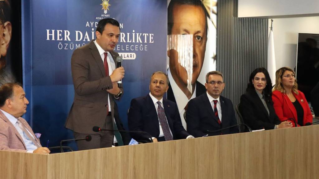 İçişleri Bakanı Ali Yerlikaya Aydın'da