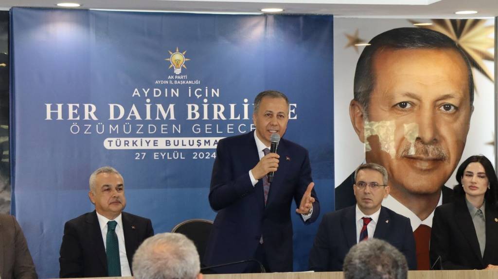 İçişleri Bakanı Ali Yerlikaya Aydın'da