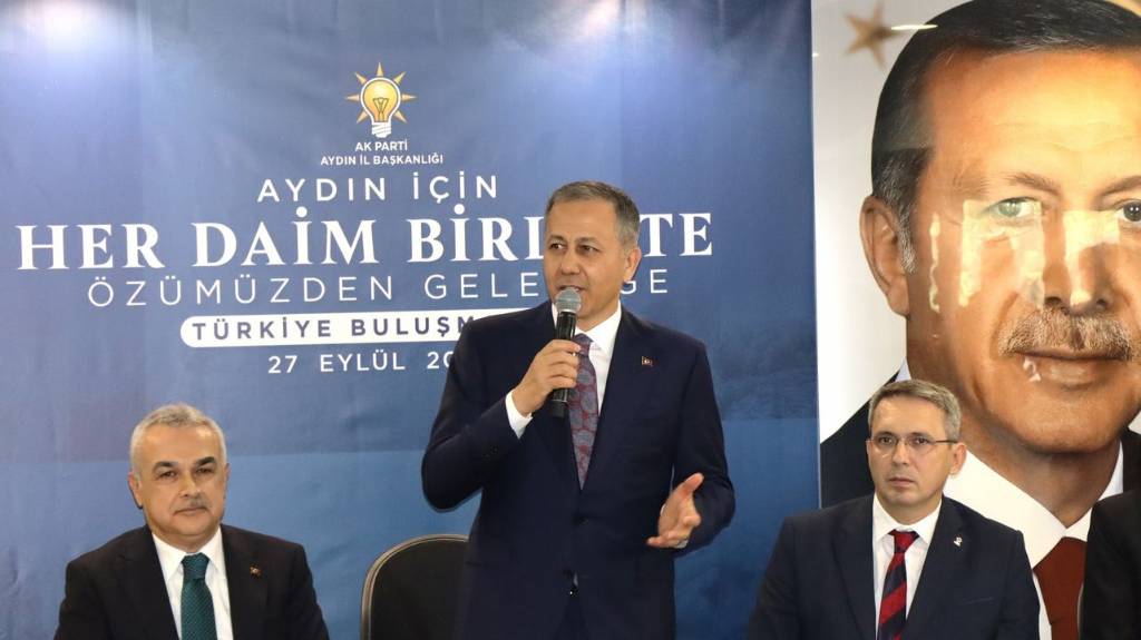 İçişleri Bakanı Ali Yerlikaya Aydın'da