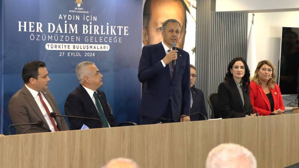 İçişleri Bakanı Ali Yerlikaya Aydın'da